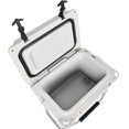 thumbnail image 3 of Yougu 20 Quart White Cooler, Ultra-Tough Hard Shell Ice Chest – Compact Portable Cooler Keeps Ice Up to 5 Days, 3 of 9
