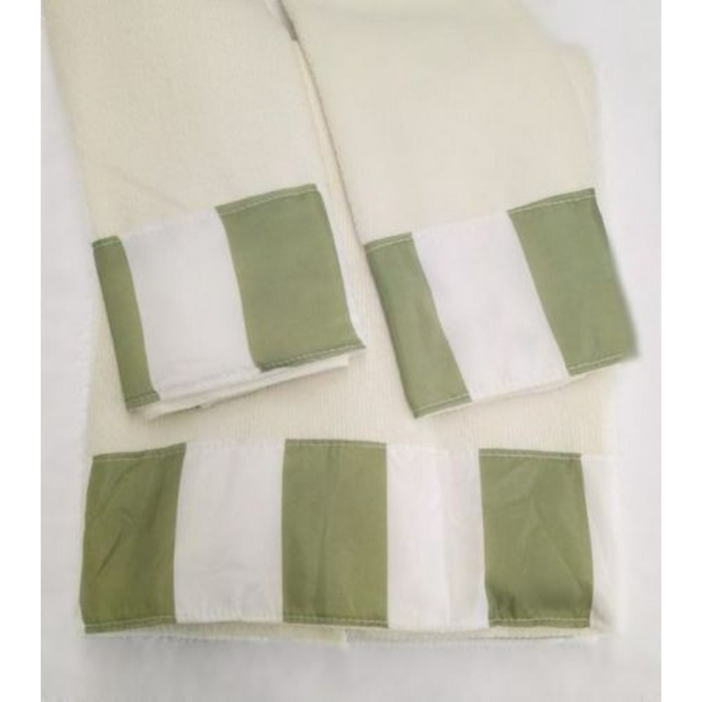 Elegant Design 3Piece Decorative Bath Hand Towel Set Bathroom Wash