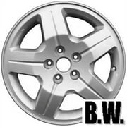 17x6.5 in Wheel for DODGE CALIBER 2007-2009 SILVER Reconditioned Aluminum Rim