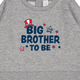 thumbnail image 3 of Inktastic Big Brother to Be with Stars Baby Sweatshirt, 3 of 4