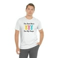 thumbnail image 6 of Im Just Here for my Peeps Easter Shirt Unisex Jersey Short Sleeve Tee, 6 of 10