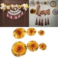 thumbnail image 1 of WRXMIJNHGSA Event & Party Under $10 Hanging Paper Fans Party Set Silver Round Pattern Paper Garlands Decoration For Birthday Shower Graduation Retirement, 1 of 7