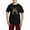 With Red Plaid Pant, variant on - Trombones Kick Brass Men's Dark Pajamas - Men's Dark Loose Fit Cotton Pajama Set