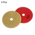 thumbnail image 3 of Uxcell 5 Packs 3" Grits 400 Premium Diamond Polishing Pads Wet/Dry for Stone Concrete Marble Quartz, 3 of 6