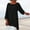 Black, variant on MRULIC womens t shirts Women Plus Size Long Sleeve Irregular Hem Linen Baggy Blouse Shirt Ladies Summer Tunic Tops Womens t shirts Black + US：12-14