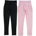 thumbnail image 1 of Reebok Pantalons Athlétiques de Compression pour Filles, Lot de 2, Multicolores, Grands Enfants (8-20), S (7), 1 of 1