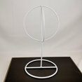 thumbnail image 2 of yuksok Ball Hat Stand Hat Rack Holder Storage Display Stand Metal Portable New Gold White, 2 of 6