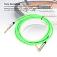 thumbnail image 3 of Cable De Conexión De Guitarra, Cable De Instrumento Multiusos De Doble Blindaje De 3 Metros De 6,35 Mm Para Altavoz De Bajo De Guitarra Eléctrica, 3 of 7