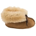 thumbnail image 2 of Minnetonka Sheepskin Bootie (Infant/Toddler), Golden Tan 0 Infant, 2 of 5