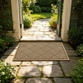 thumbnail image 6 of Coir Door Mat Heavy Duty Non Rubber Backing for Front Door, High Traffic Entrance Rug Traps Dirt, Weather Resistant Outdoor Coco Fiber Doormat, 6 of 6