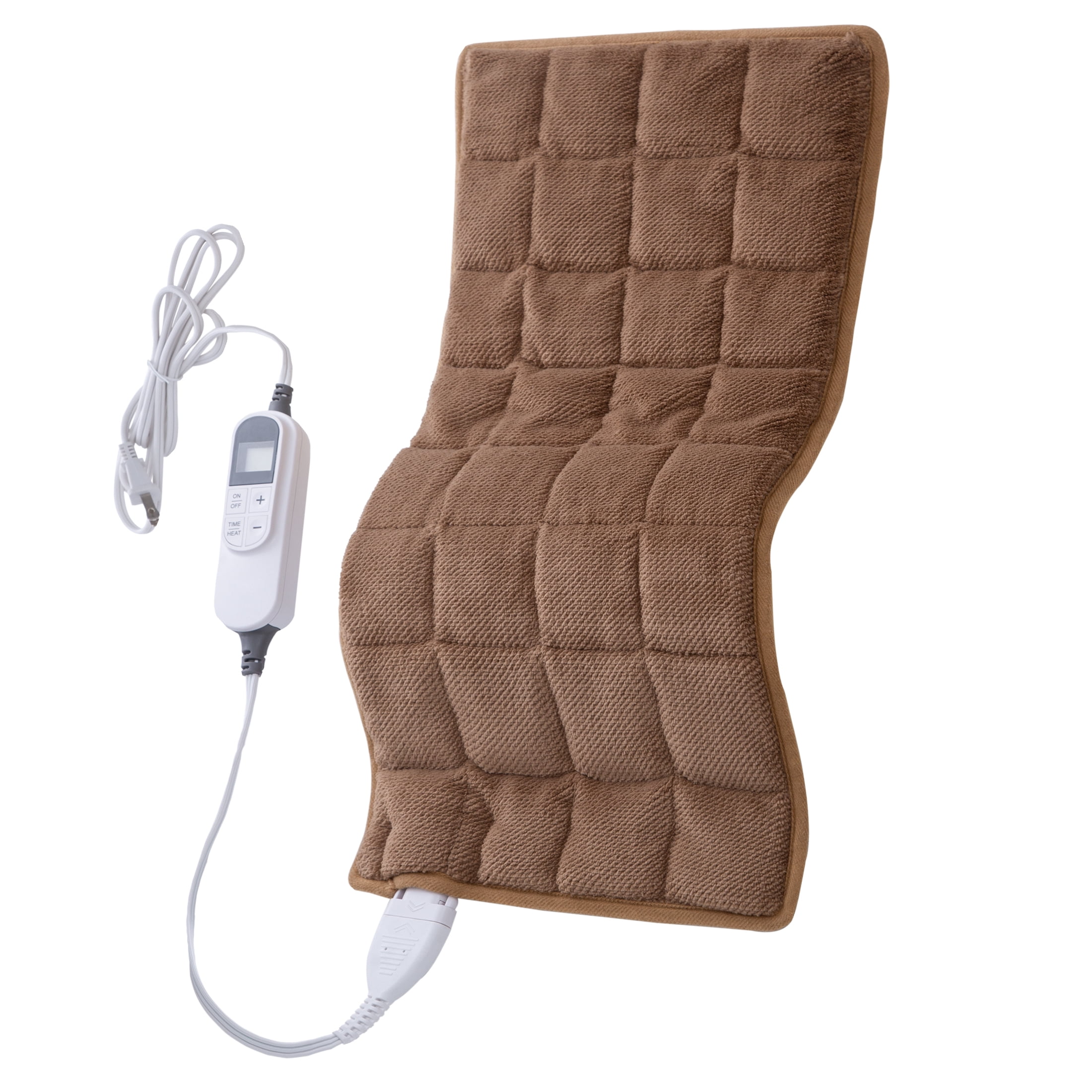 Equate PrimaLushTM Weighted Standard Heating Pad with 10-Setting Controller