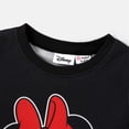 thumbnail image 5 of Disney Toddler Girls Graphic Tee, Minnie Mouse Character Outfit Cloth, Graphic Print Short Sleeve T-Shirt Minnie Black 7-8T, 5 of 6