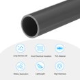 thumbnail image 3 of Unique Bargains PVC Rigid Round Pipe 21mm ID 25mm OD 20cm/8' Length Light Grey High Impact for Water Pipe, Crafts, Cable Sleeves, 3 of 6