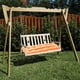 thumbnail image 1 of Almohadillas de Reemplazo para Sillas de Jardín, Almohada para Tumbona, Muebles de Jardín de Patio, Almohada para columpio Tatami Naranja, 1 of 6
