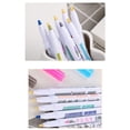 thumbnail image 4 of Wamans Colored Pens Crystal Double Highlighter 7 Colour Fluorescent Candy Colour Marker5Ml Clearance Items, 4 of 8