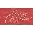 thumbnail image 2 of Lux + Me Designs 18x11 Gold Ornate Wood Framed with Double Matting Museum Art Print Titled - Merry Christmas, 2 of 4