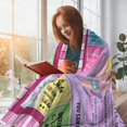thumbnail image 5 of Gifts for Sister Blanket, Sister Gift Blanket with Positive Encourage Flannel Throw Blanket, Warm Lightweight Birthday Chirstmas Blanket for Bedding Sofa (60"x50"), 5 of 5
