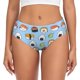 thumbnail image 1 of Fotbe Kawaii Sushi (2) Calzones Estampados para Mujer – Ropa Interior de Algodón, Cómoda, Suave y Elástica-4X-Large, 1 of 6