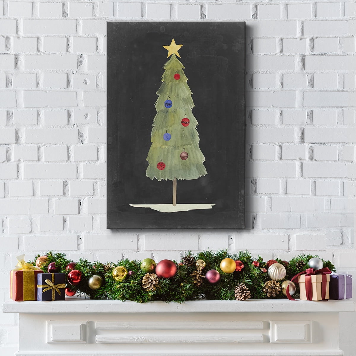 Christmas Glow II- Gallery Wrapped Canvas