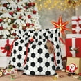 thumbnail image 6 of Naloa Soccer Ball Drawstring Christmas Bags, 3D Xmas Gift Bags, Christmas Wrapping Bags, Xmas Goodie Bags, Treat Pouch Bags, Party Favor Bags-Medium, 6 of 9