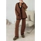 thumbnail image 4 of Conjunto Coordinado PRETTYGARDEN 2 Piezas Café XL, 4 of 8