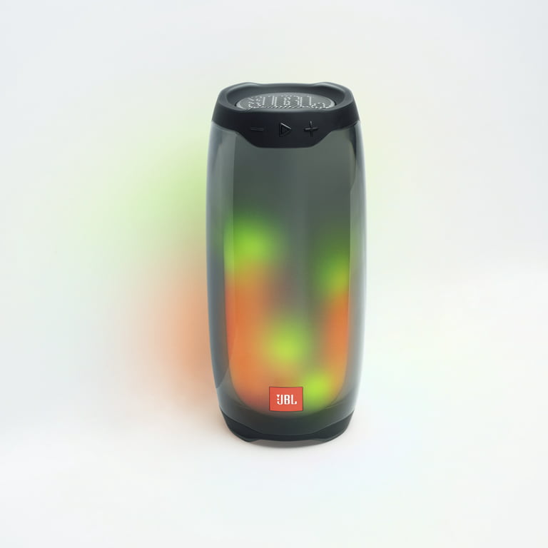 asiatisk grad opretholde JBL Pulse 4 Waterproof Portable Bluetooth Speaker with Light Show and Sound  - Black - Walmart.com