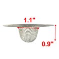 thumbnail image 2 of Unique Bargains 2Pcs Home Kitchen Mesh Hole Basin Sink Drain Strainer Silver Tone, 2 of 5