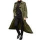 thumbnail image 1 of Men's Long-Slevee Luxury Full Length Trench Coat Long Wool Overcoat Winter XL, 1 of 5
