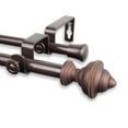 thumbnail image 3 of Home Window Decorative Palace Double Curtain Rod 48-84 inch - Cocoa, 3 of 3
