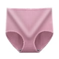 thumbnail image 6 of Lopecy-Sta Womens Panties Gift for Mother 2PC Fashion High Waisted Underwear Seamless Womens Underwear Breathable Wide Gusset Panties, 6 of 9