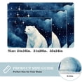 thumbnail image 2 of Polar Bear Elegant Polyester Indoor Rug, Non-Slip Chair Rug, Machine Washable Floor Rugs, 2 of 6