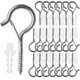 thumbnail image 2 of 20/50 PCS Q-Hanger Screw Hooks for Outdoor String Lights Safety Buckle Design Easy Release Hanger Ho, 2 of 4