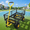 Yellow+Black, variant on 550lbs Foldable Garden Wagon Cart, Green Utility Truck with 10" Pneumatic Tires, 4-Side Removable Mesh & 180° Rotating Handle, Heavy-Duty Steel Frame for Firewood Plants Soil Transport