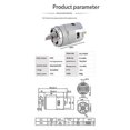 thumbnail image 3 of 895 DC Motor 24V 10000RPM High Speed Large Torque Mini Motor, 3 of 5