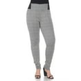 thumbnail image 2 of (Gris Carré, 1x) - Leggings Taille Haute pour Femmes Grande Taille, 2 of 4