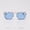Silver frame blue film, variant on Metal Frame Retro Flip Polarized Sunglasses for Men and Women, UV400 Protection, TAC Lenses, Vintage Style, Strong and Durable
