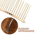 thumbnail image 5 of Fancy Metal Hair Combs with 20 Teeth for Women Assorted Color Durable and Rust Resistant 12pcs, 5 of 6