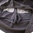 thumbnail image 3 of Bienzoe Girl's Cotton Stretch Elastic School Uniform Pleated Skirt L Grey, 3 of 11