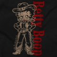 thumbnail image 2 of Cool Betty Boop Vintage Cowgirl Short Sleeve Women's Graphic Tee Brisco Brands S, 2 of 4
