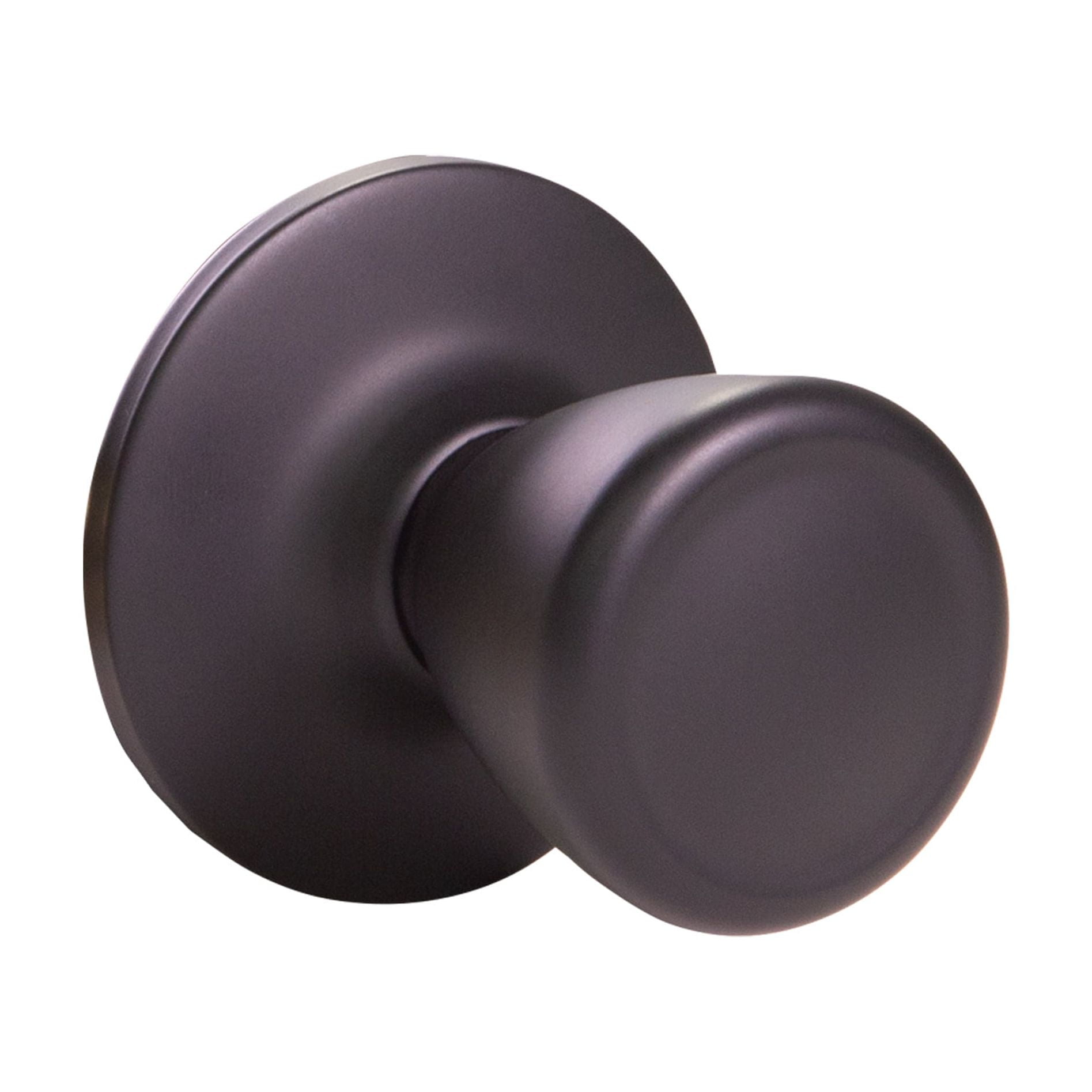 Design House WM677925 Tulip Passage Hall and Closet Door Knob Matte Black