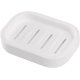 thumbnail image 1 of Plastic Square Soap Dish Bar Soap Holder For Shower Bathroom,kitchen,easy Cleaning,white2pcs, 1 of 4
