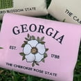 thumbnail image 4 of Embroidered Georgia Cherokee Rose Sweatshirt, 4 of 5