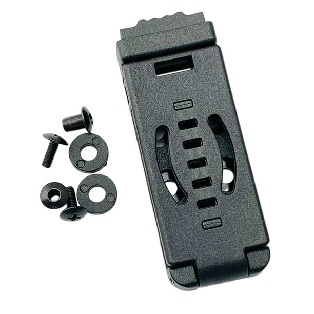Speravity Vaina que lleva tornillos de ligereza Instalación simple Usable Práctico lazo para cinturón Funda pequeña Funda Accesorios Artesanía Negro Speravity TO011336-01