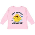 thumbnail image 3 of Inktastic Life's Ducky 2nd Birthday Boys or Girls Long Sleeve Toddler T-Shirt, 3 of 5