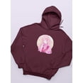 thumbnail image 3 of Anime Girl W Bunny Ears Hoodie Women -Image by Shutterstock, Female XX-Large, 3 of 4