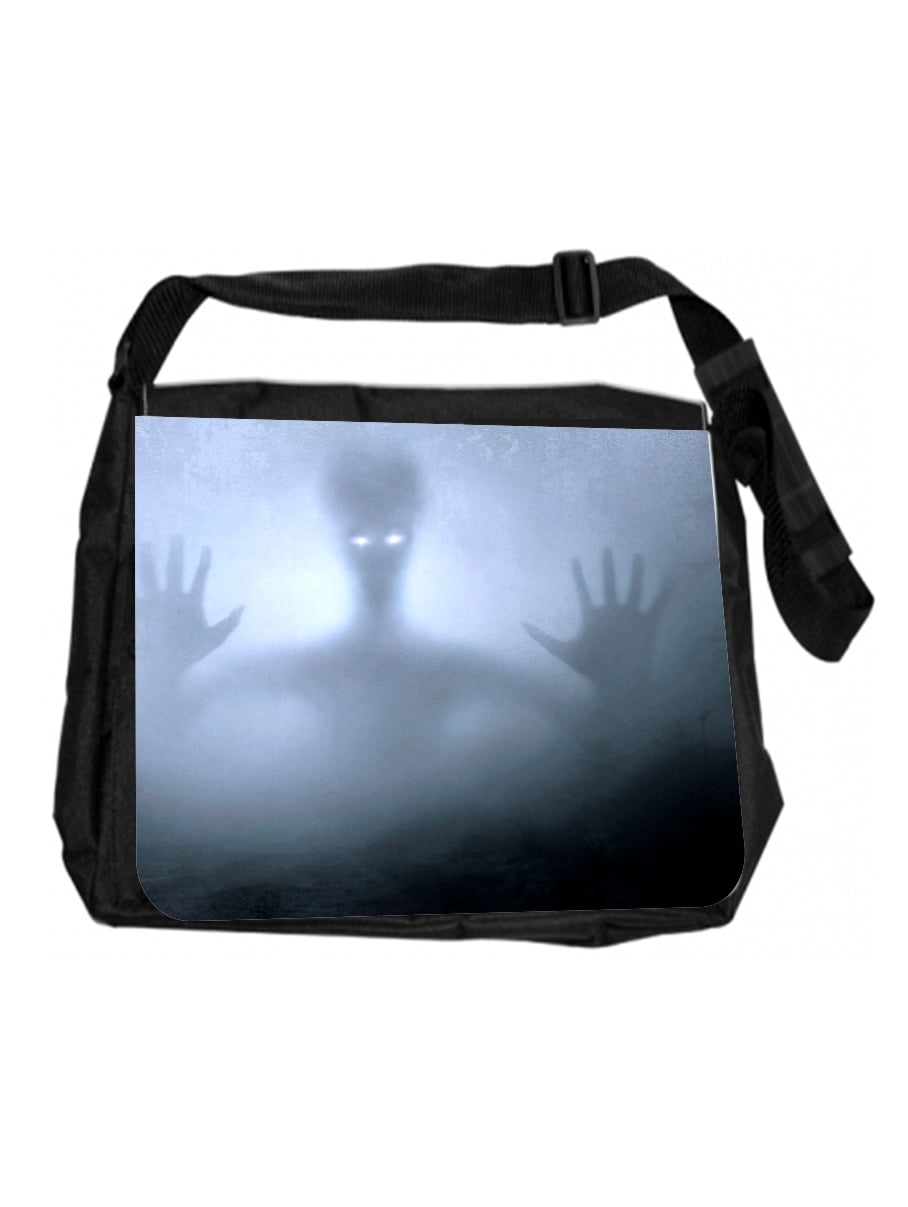 13.3" 13 Laptop Sleeve Bag w Shoulder Strap Chromebook Macbook Zhombie Skull 