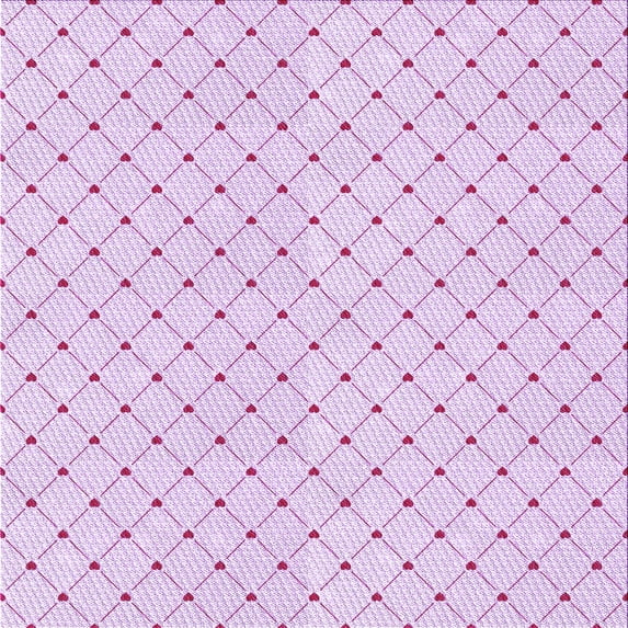 Ahgly Company Indoor Square Patterned Violet Purple Area Rugs, 6' Square