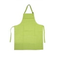 thumbnail image 2 of Opromo 2-Pack Cotton Canvas Adjustable Chef Kitchen Aprons-Green-L, 2 of 5