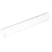 Uxcell Polycarbonate RigRound Clear Tubing 1.7 Inch(43mm) x 1 3/4 Inch(45mm) x 1Ft(305mm) Length Plastic Tube