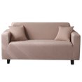 thumbnail image 1 of English sofa cover Solid Color Jacquard Fabric sofa cover All-in-One Universal sofa cover, 1 of 5